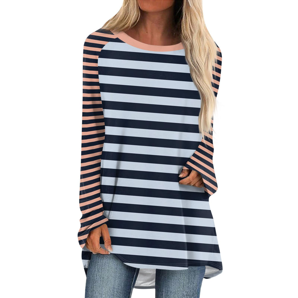 Oversized Tshirts for WomenPeople Free Fall Tops for Women 2024 Graphic Tees for Women Blouses for Women Dressy Casual People FreedupesAmazon Compras Fall Outfits for Women 2024(Ak-Sky BlueL)