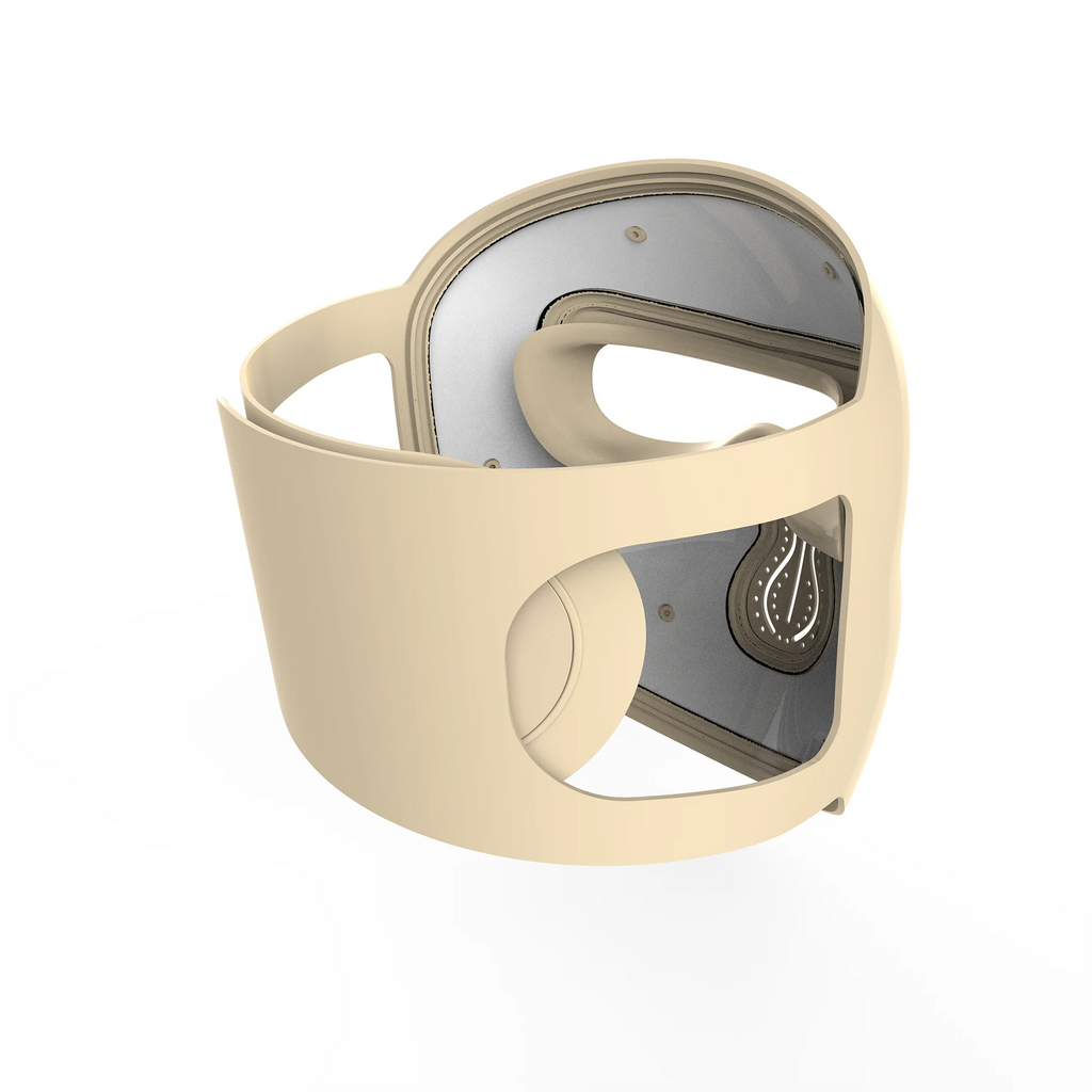 Hello Face M300 4D LED Face Mask, Silicone Frame Skin-Friendly Material