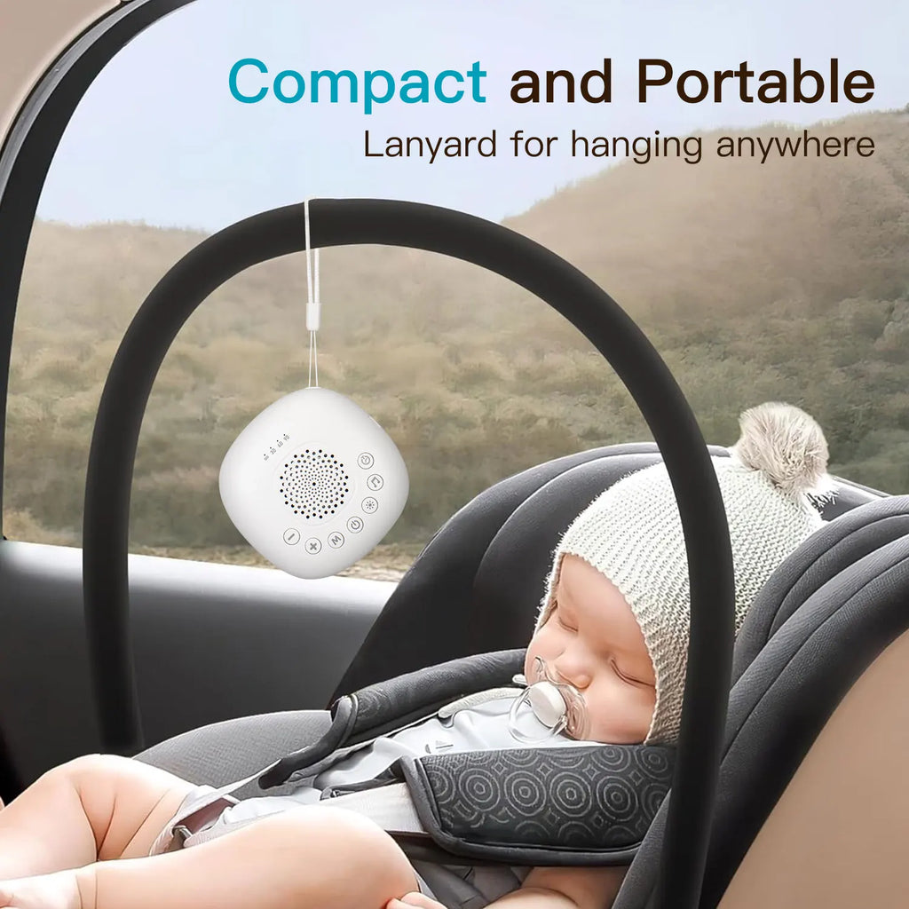 White Noise Sound Machine with 24/20 Soothing Sounds Sleep Aid for Babies Kids Adults  Rechargeable Night Light Newborn Gifts