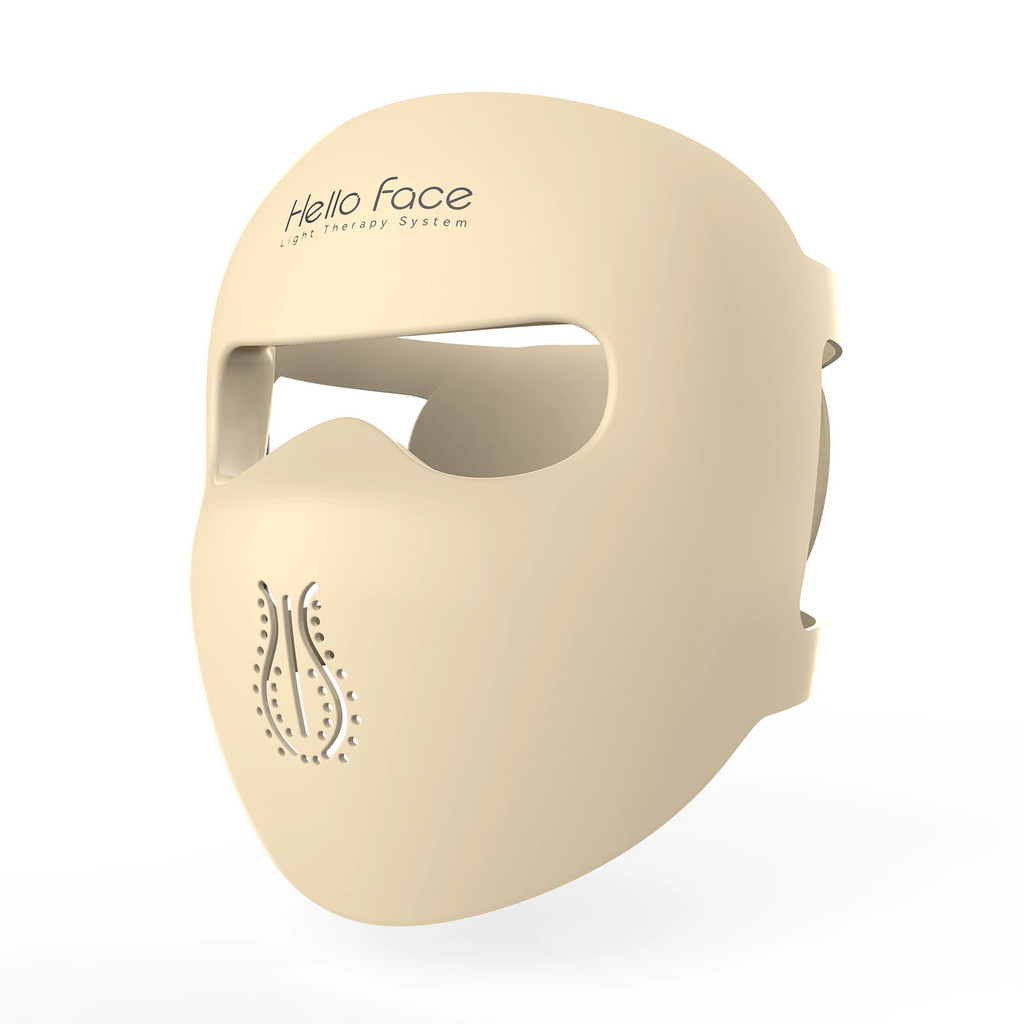 Hello Face M300 4D LED Face Mask, Silicone Frame Skin-Friendly Material