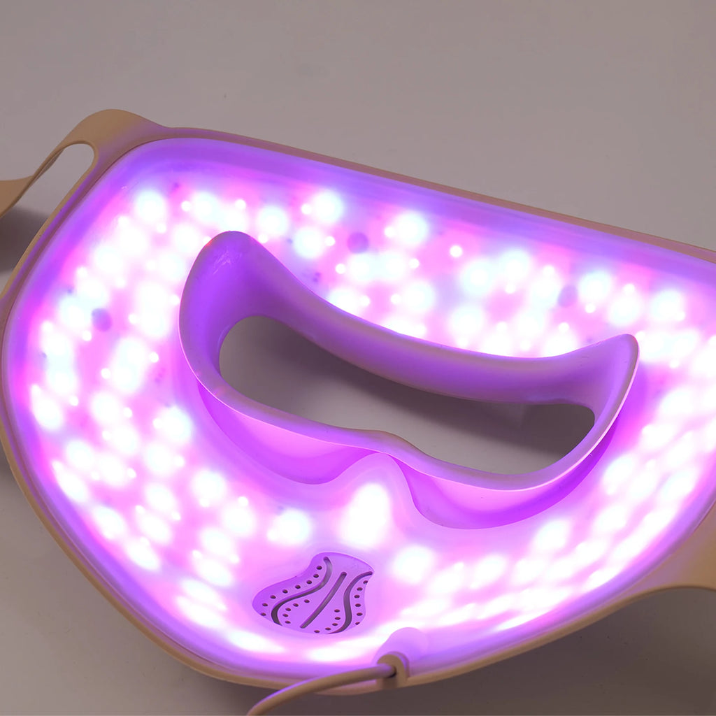Hello Face M300 4D LED Face Mask, Silicone Frame Skin-Friendly Material