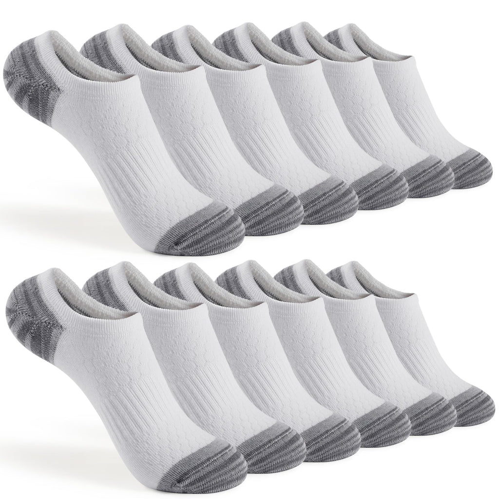 Honeysea Ankle Socks for Men - Socks for Women Mens Athletic Socks Running Socks for Men 9-12 Non Slip Socks Mens No Show Socks Silicone Socks for Women Clothes